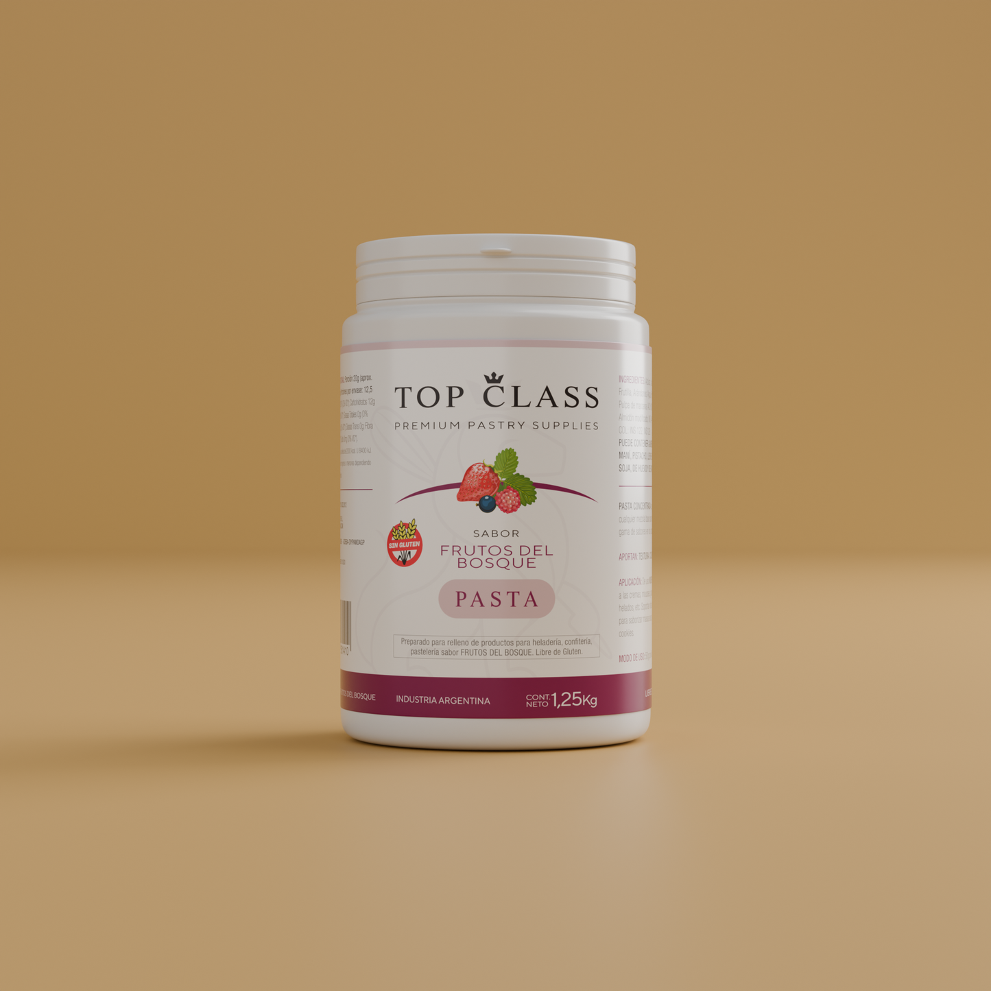 PASTA FRUTOS DEL BOSQUE - TOP CLASS