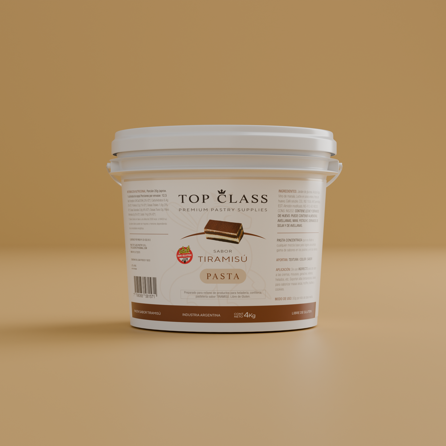 PASTA TIRAMISU - TOP CLASS