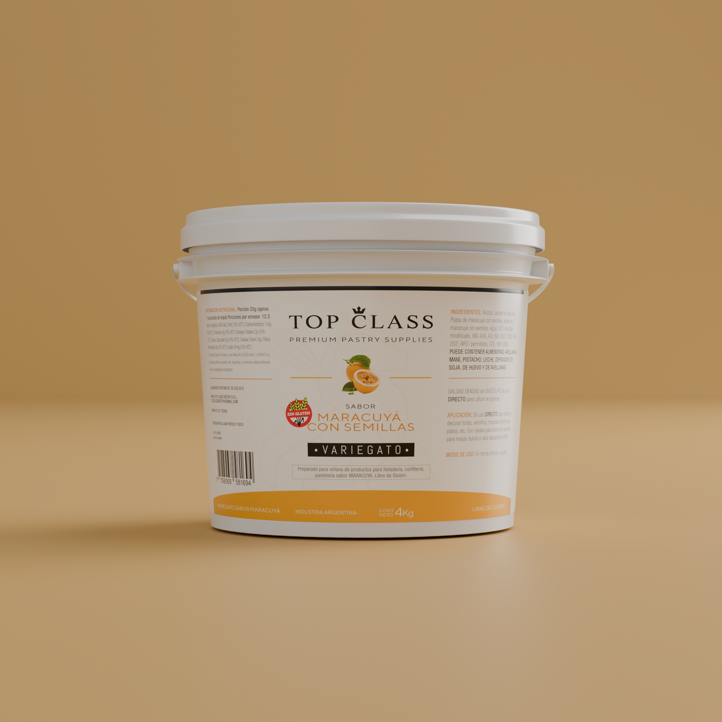 VARIEGATO MARACUYA CON SEMILLAS - TOP CLASS
