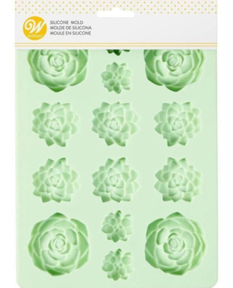 MOLDE PARA CHOCOLATE Y CARAMELO SUCULENTAS CANDY - WILTON