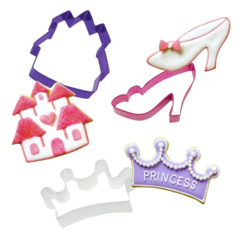 Set Cortantes Para Galletitas Princesas Wilton