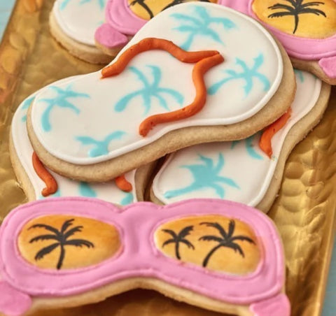 Set De 3 Cortantes Metálicos Motivo Verano Wilton