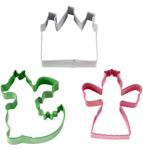 Cortantes De Galletitas Cuento De Hadas Set X3 Wilton