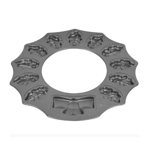 MOLDE GALLETITAS FORMA MUÉRDAGOS - WILTON
