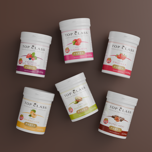 COMBO 6 PASTAS PARA SABORIZAR 250 g - TOP CLASS