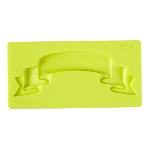 Molde Para Fondant Y Pasta De Goma Banner Silicona Wilton