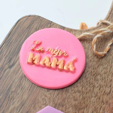 MOLDE PLACA TOPPERS DIA DE LA MADRE x 2 - PARPEN