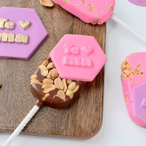 MOLDE PLACA TOPPERS DIA DE LA MADRE x 2 - PARPEN