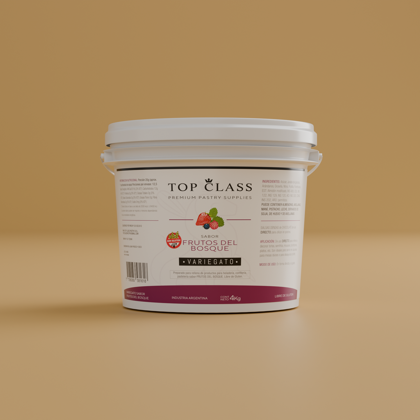 VARIEGATO FRUTOS DEL BOSQUE - TOP CLASS