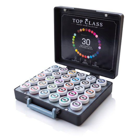 MALETÍN TOP CLASS x 30 COLORANTES LIPOSOLUBLES
