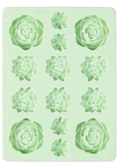 MOLDE PARA CHOCOLATE Y CARAMELO SUCULENTAS CANDY - WILTON
