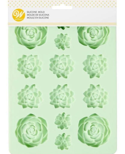 MOLDE PARA CHOCOLATE Y CARAMELO SUCULENTAS CANDY - WILTON