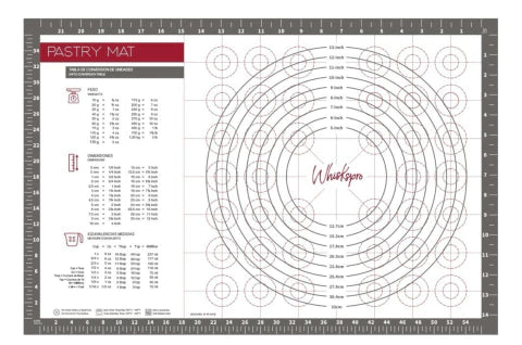Placa De Silicona Para Amasar Apta Para Horno 60x40