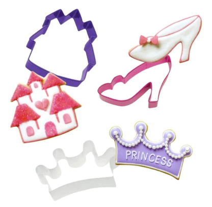 Set Cortantes Para Galletitas Princesas Wilton
