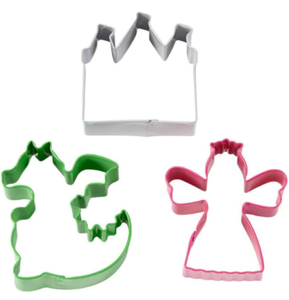 Cortantes De Galletitas Cuento De Hadas Set X3 Wilton
