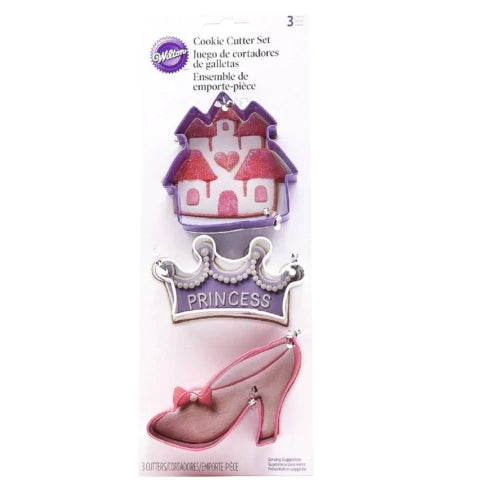 Set Cortantes Para Galletitas Princesas Wilton