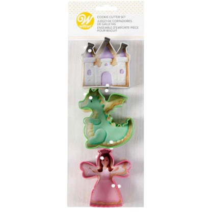 Cortantes De Galletitas Cuento De Hadas Set X3 Wilton