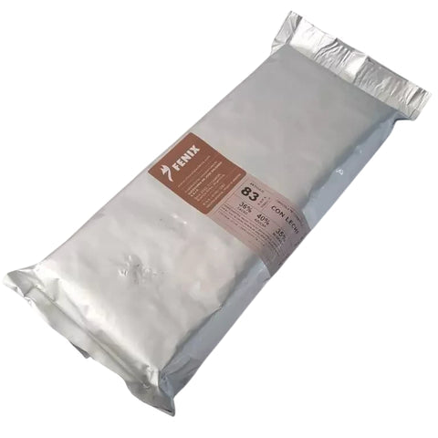 CHOCOLATE 83 CON LECHE 1 Kg - FENIX